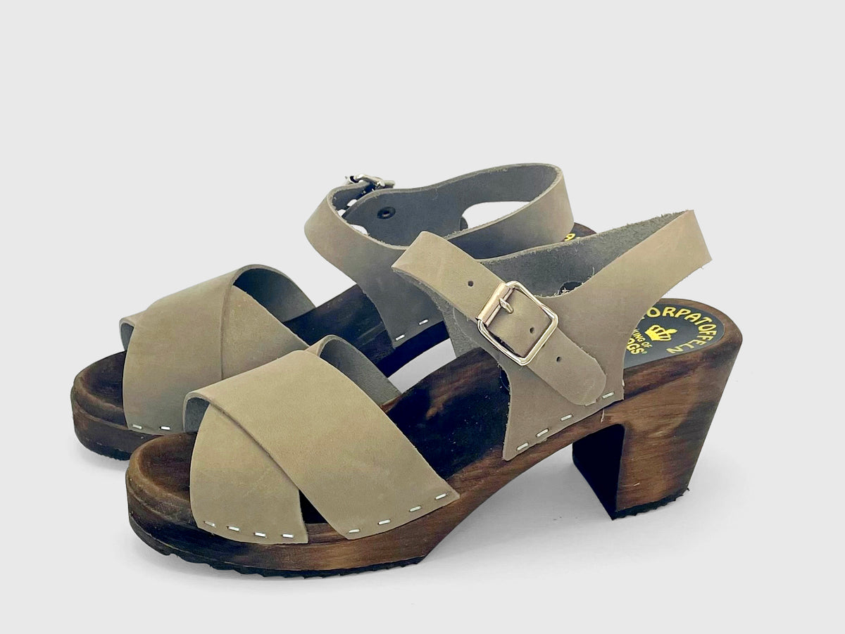 Sandalen Betty taupe