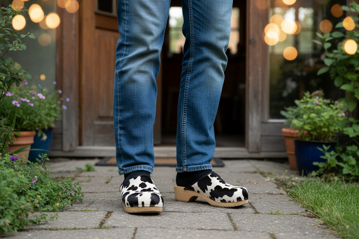 Sabots traditionels Caroline avec fourrure