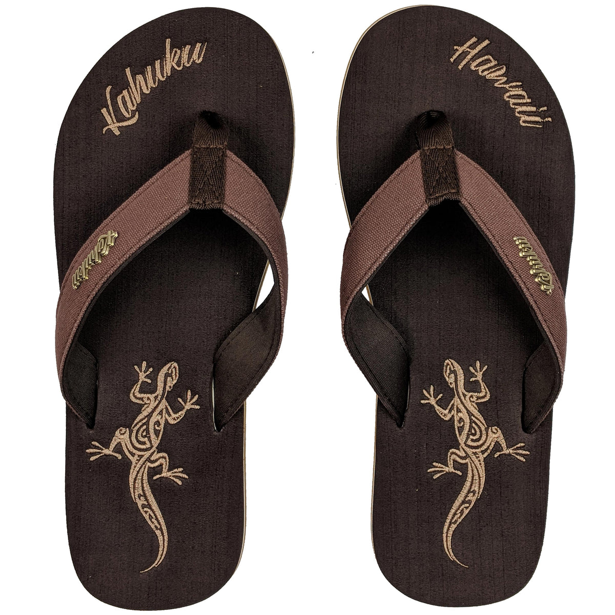 Flip-Flops Brown Lizard für Männer